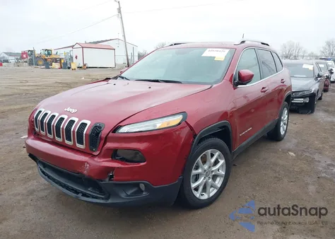 2017 Jeep Cherokee Latitude Fwd из США, поврежденный, VIN 1C4PJLCS1HW502454